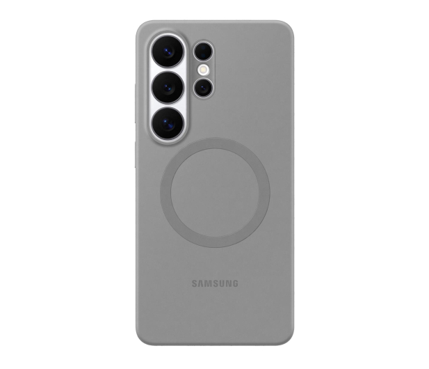 SAMSUNG Silicone Magnet do Galaxy S26 Ultra szare - 1489496 - zdjęcie